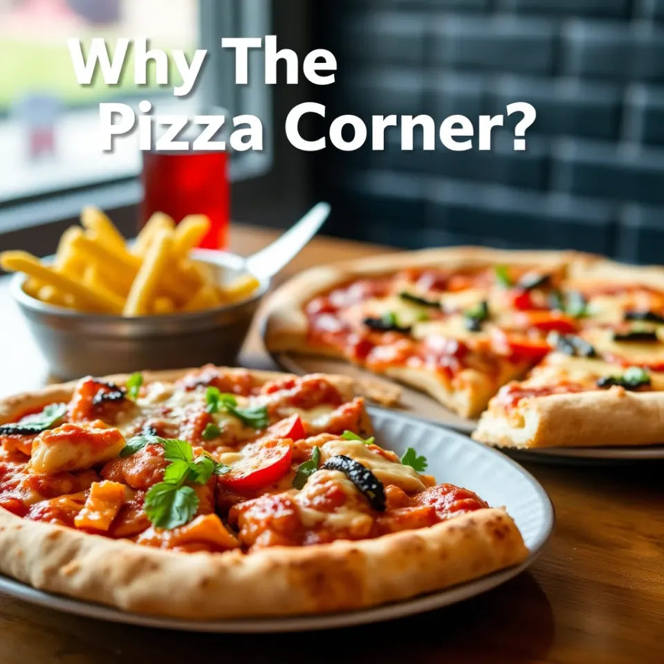 The Corner Supreme pizza loaded with pepperoni, sausage, colorful bell peppers, red onions, and mushrooms fresh out of the oven