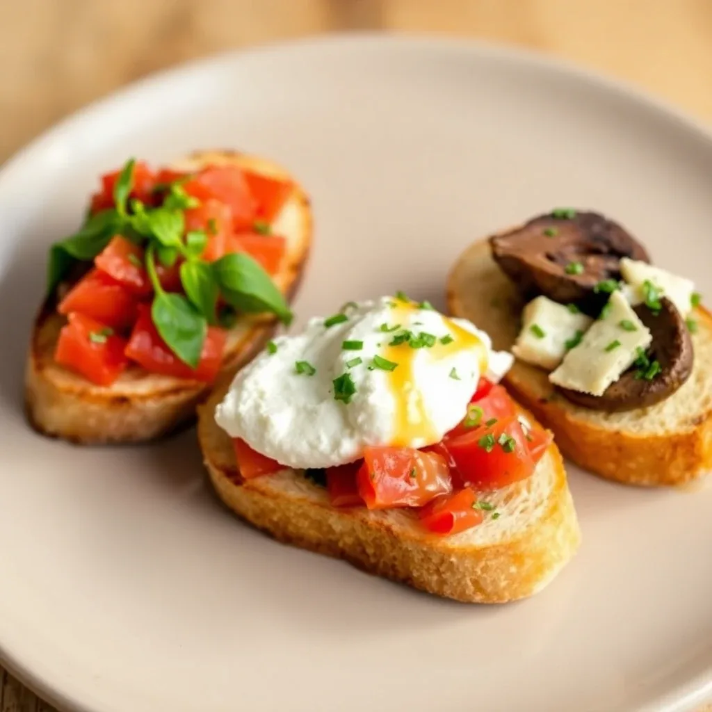 Bruschetta Trio