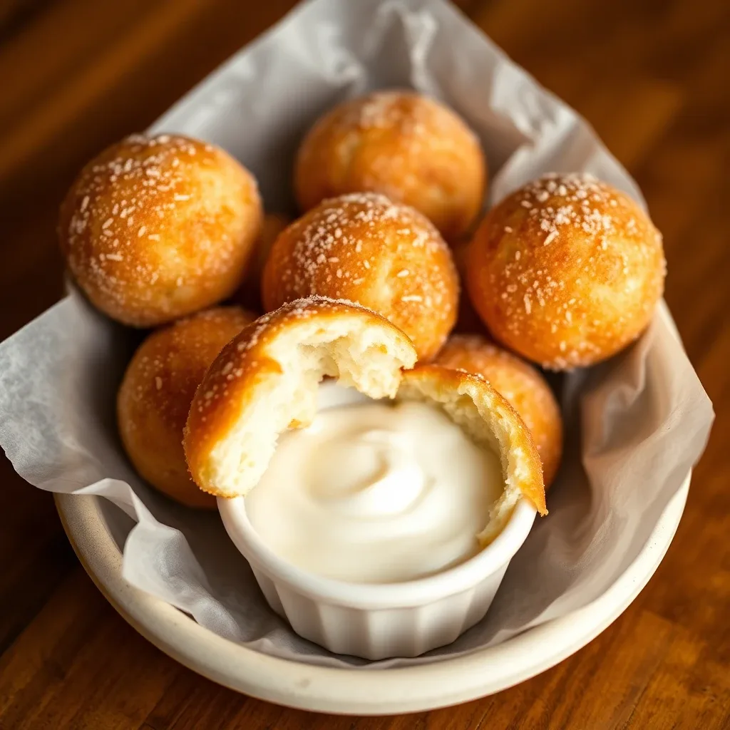 Cinnamon Sugar Dough Bites